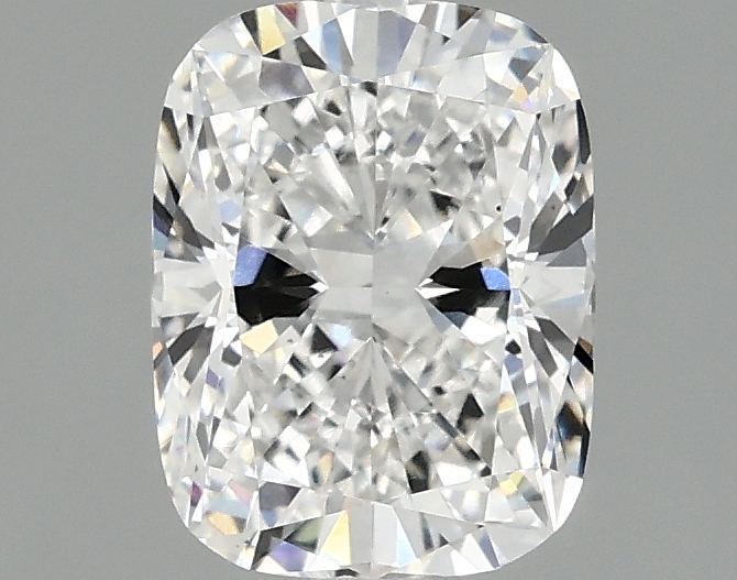 1.59ct Cushion Cut Lab Diamond, E Color, VS2 Clarity, 8mm ID