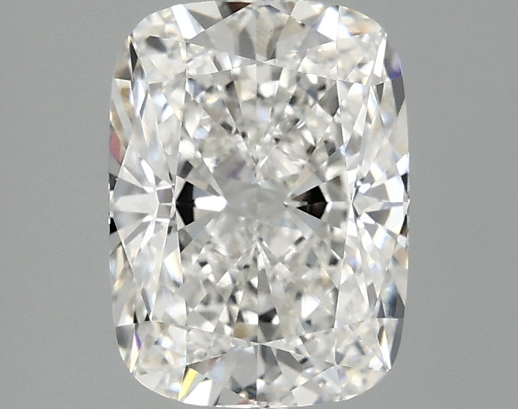 1.84ct Cushion Cut Lab Diamond, F Color, VVS2 Clarity, 8.64 x 6.33 x 4.21mm