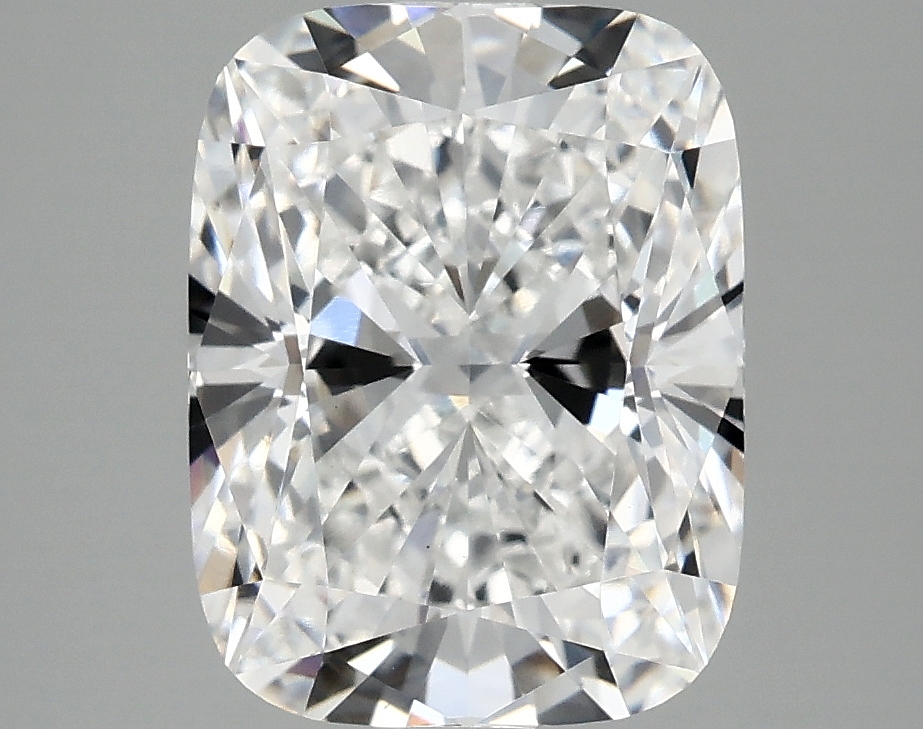 3.99ct Cushion Cut Lab Diamond, D/VS1, 10.77mm x 8.27mm x 5.61mm