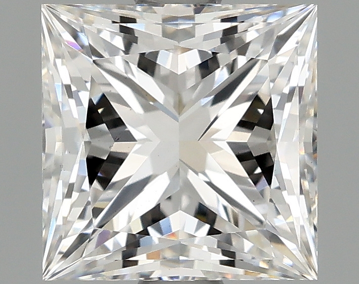 1.87ct Princess cut lab-grown diamond, E/VS1, 6.71 X 6.68 X 4.87 mm