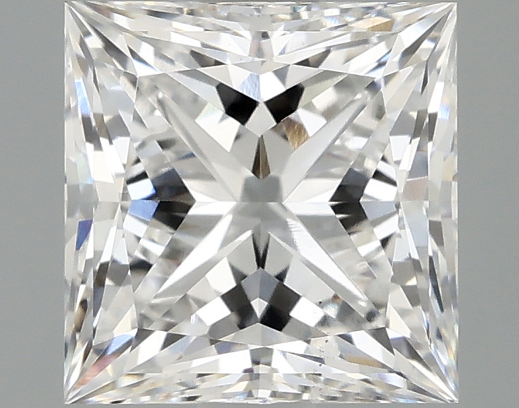 1.89ct lab-grown princess diamond, E/VS1, 6.82 x 6.67 x 4.86mm