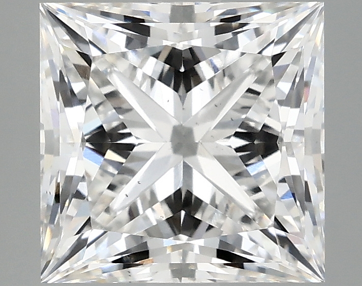 3.59ct Princess cut lab-grown diamond, E/VS2, 8.25 X 8.15 X 5.96 mm