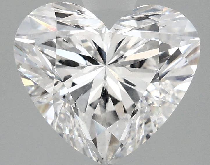 2.56ct Heart Cut Lab-Grown Diamond, D/VS2, 8.24mm ID
