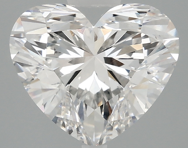2.59ct Heart-Shaped Lab Diamond, F Color, VS1 Clarity