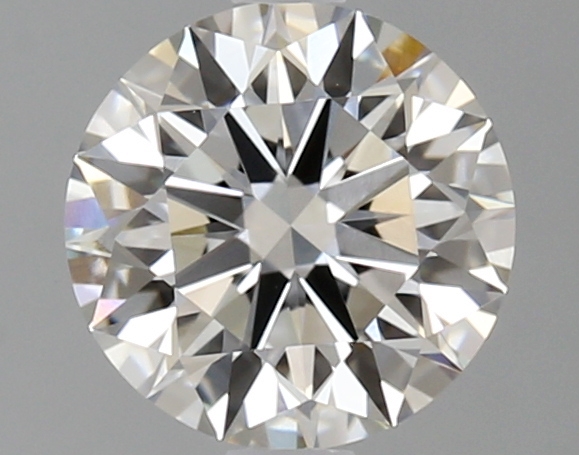 1.58ct round F/VVS1 lab-grown diamond, 7.45mm, IGI certified.