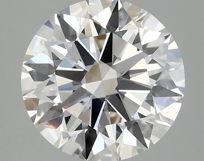 2.04ct round lab-grown diamond E/VS1 with IGI certification.