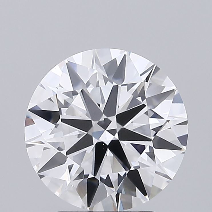 2.71ct round lab-grown diamond E/VS1, 9.02mm, IGI certified.