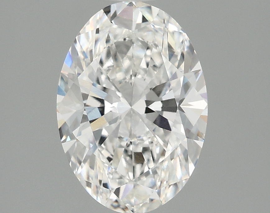 1.62ct Oval Lab-Grown Diamond, F/VVS1, 9.29mm ID