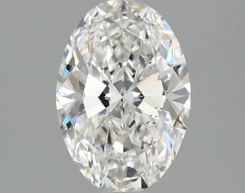 1.67ct Oval Lab-Grown Diamond, F/VS2, 9.67mm ID