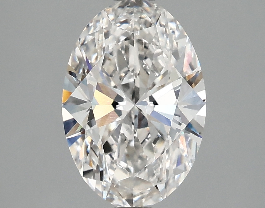 1.9ct Oval Lab-Grown Diamond, F/VS2, 10.28mm ID