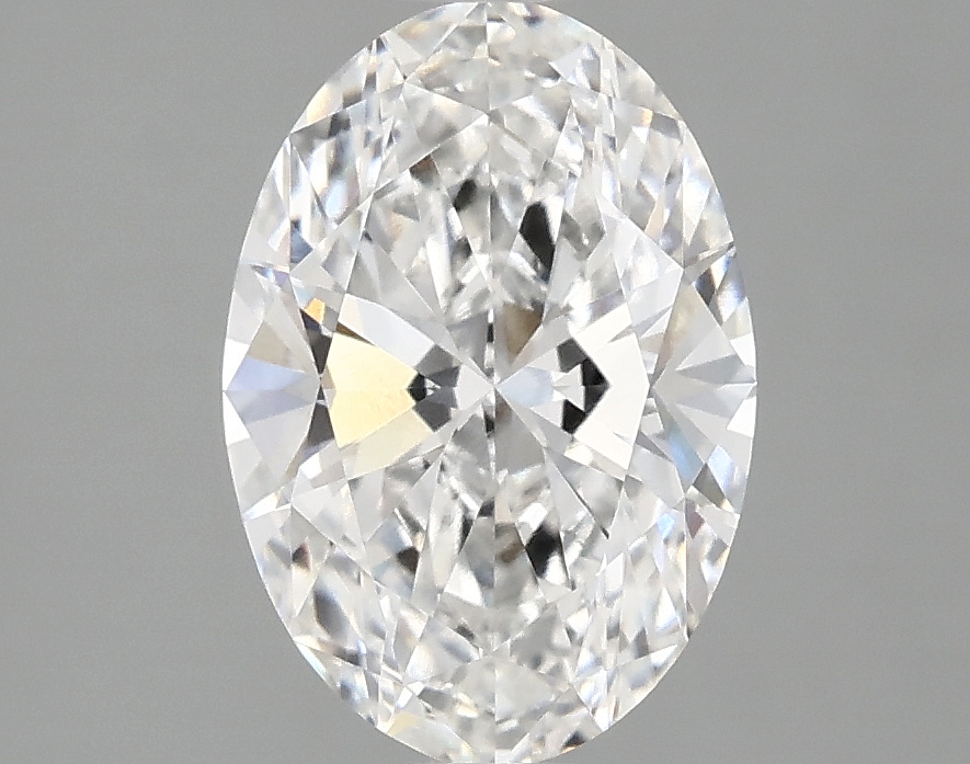2.03ct Oval Cut Lab-Grown Diamond, E Color, VS1 Clarity