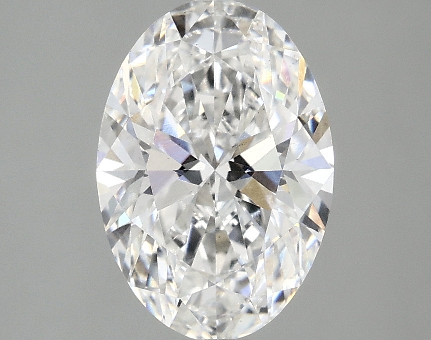 2.04ct Oval Lab-Grown Diamond, E/VS1, 10.21mm ID