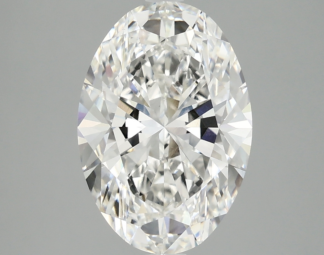 3.67ct Oval Lab-Grown Diamond, E/VS1, 12.54mm ID