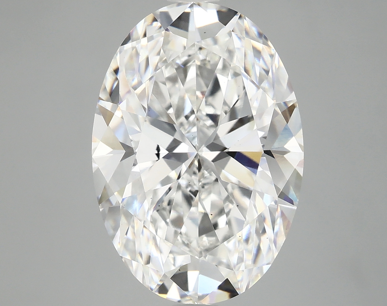 7.09ct Oval lab-grown diamond