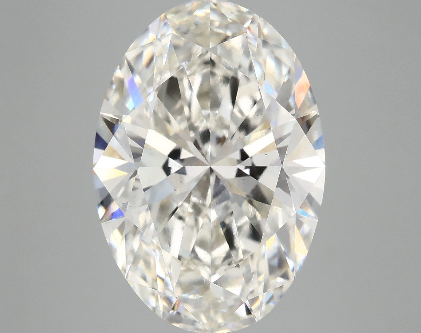 7.2ct Oval Lab-Grown Diamond, G/VS2, 15.82mm ID
