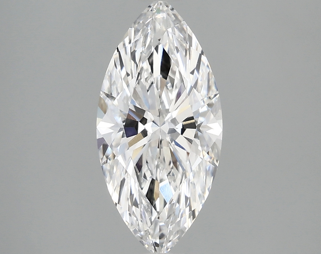 1.77ct lab-grown marquise diamond, E/VS1, 12.87x6.21x3.99 mm