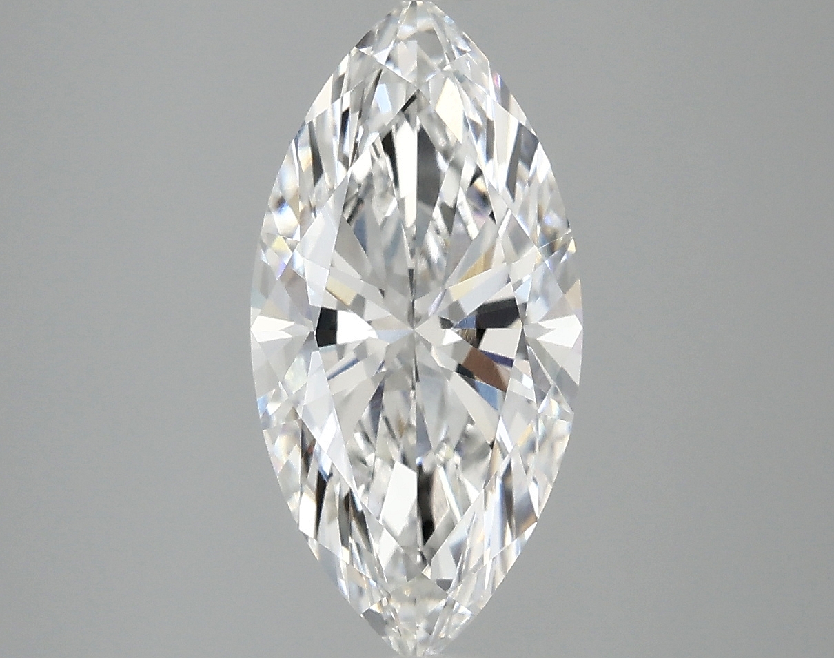 2.55ct Marquise Lab-Grown Diamond, E/VVS1, 14.6mm