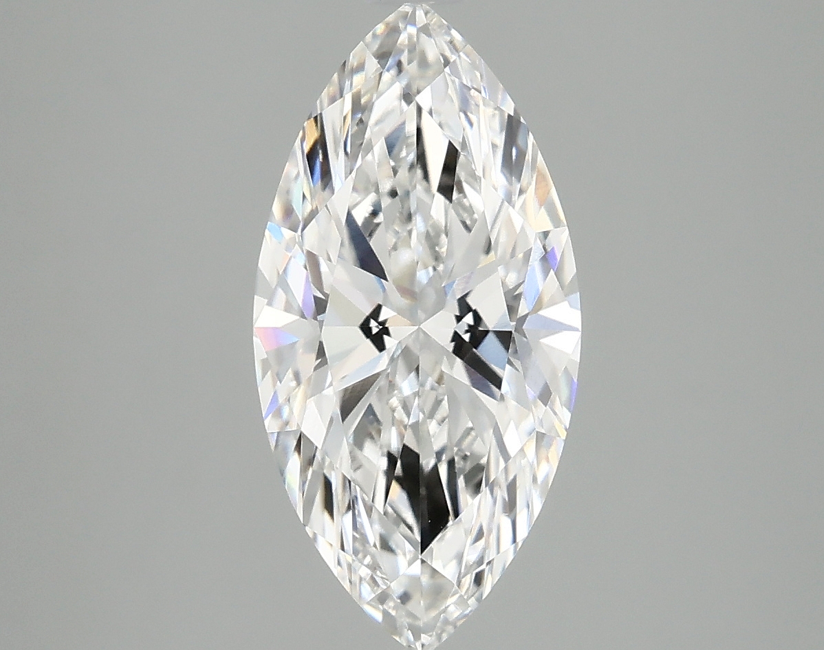 2.58ct Marquise Lab Diamond, E/VVS1, 14.21x7.06x4.55mm