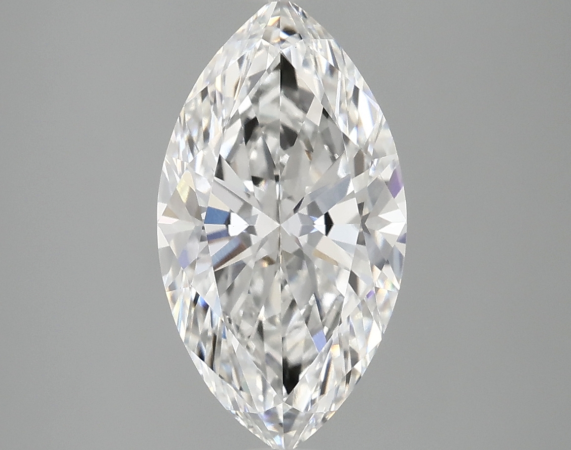Lab-grown marquise diamond, 2.88ct, F/VVS2, 13.90 x 7.52 x 4.75 mm
