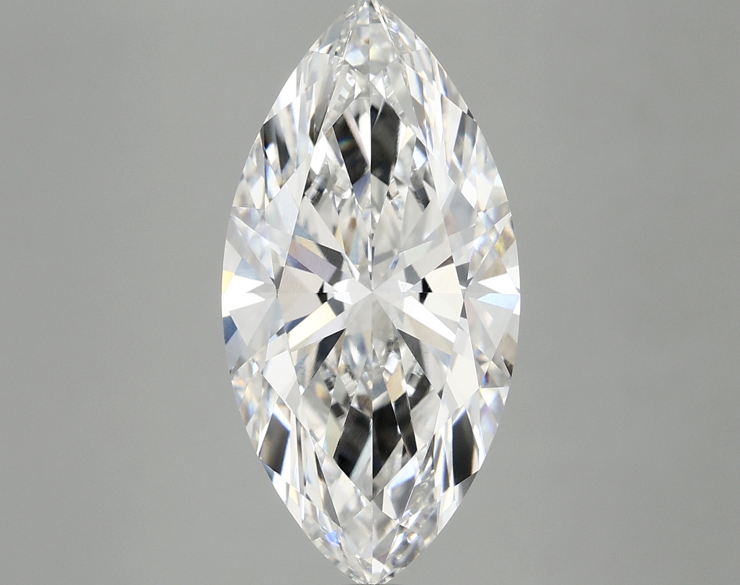 4.81ct Marquise Lab-Grown Diamond, E Color, VVS2 Clarity, 17.78 x 8.85 x 5.39mm