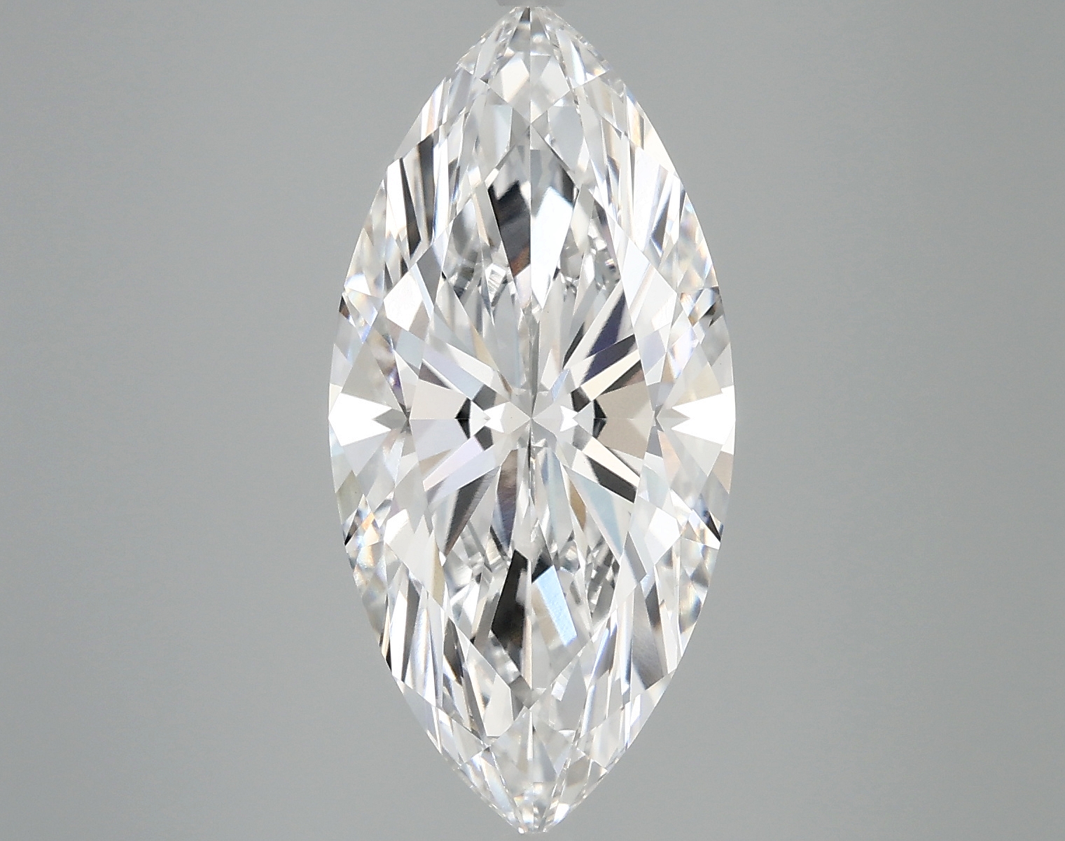 4.89ct lab-grown marquise diamond, E color, VVS2 clarity, 18.07 x 8.71 x 5.40mm
