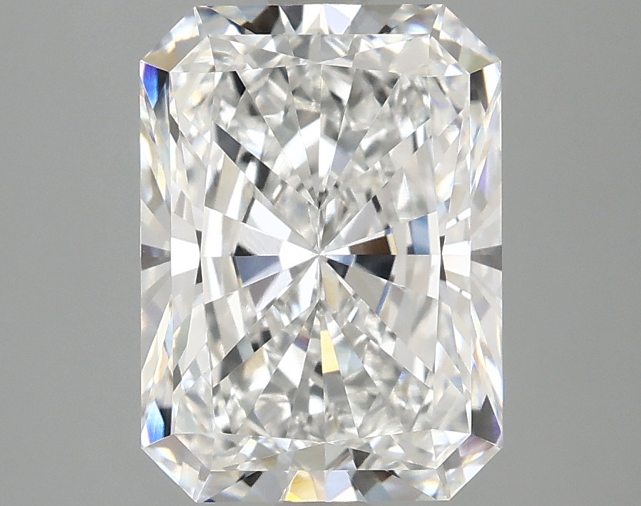 3.07ct Radiant cut lab diamond, D color, VVS2 clarity, 10.01 x 7.29 x 4.87 mm
