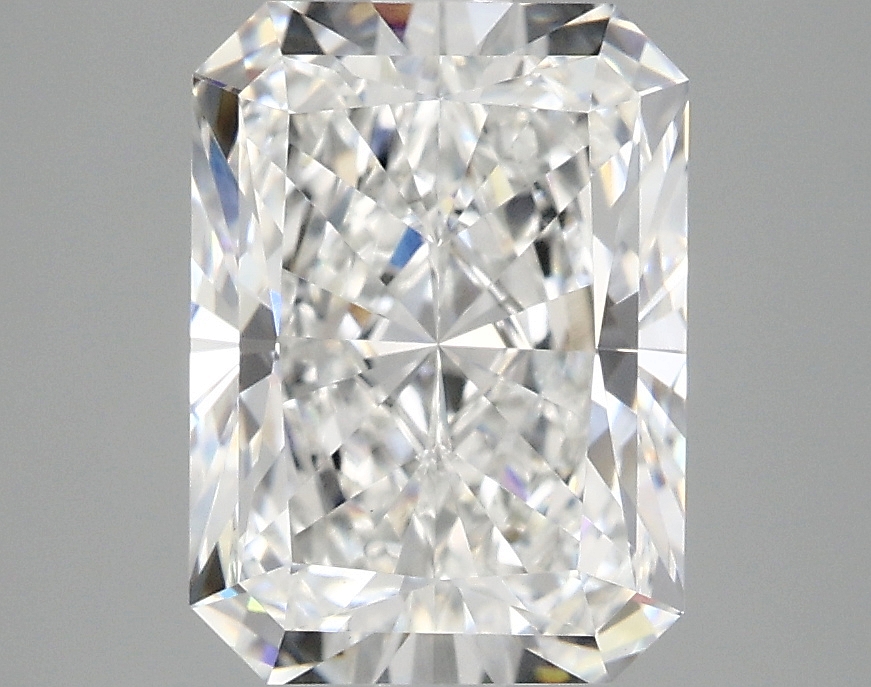 3.07ct Radiant cut lab-grown diamond, D/VVS2, 9.92 X 7.22 X 4.92 mm