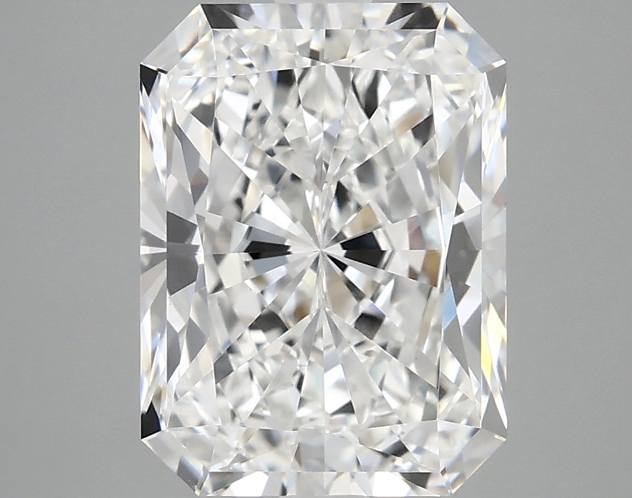 3.42ct Radiant Cut Lab-Grown Diamond, E Color, VVS2 Clarity