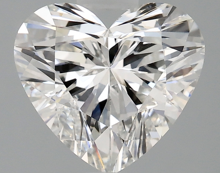 2.09ct Heart Cut Lab-Grown Diamond, E/VVS2, 8.03mm x 8.85mm x 5.16mm