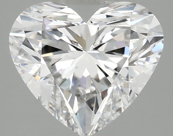 2.55ct Heart Cut Lab-Grown Diamond, D Color, VS2 Clarity, 8.36 X 9.44 X 5.59 mm