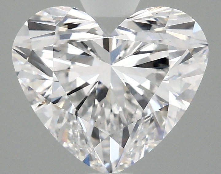 2.59ct Heart-Shaped Lab-Grown Diamond, D/VS2, 8.35mm ID
