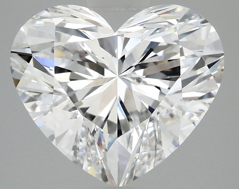 3.58ct Heart Cut Lab-Grown Diamond, D/VS1, 9.28mm ID