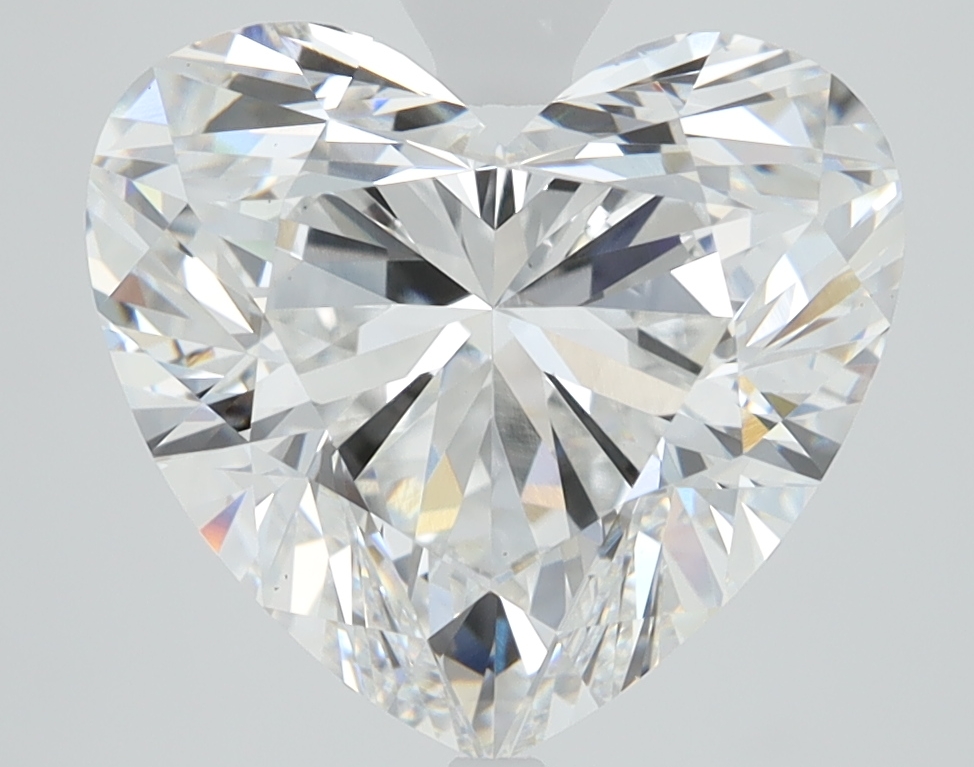 4.5ct Heart-Shaped Lab-Grown Diamond, D/VS1, 10.17mm ID