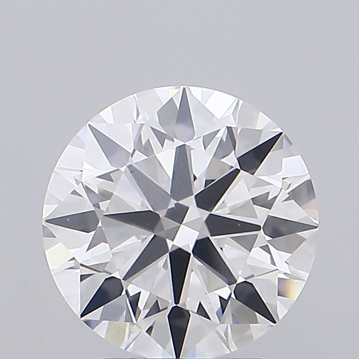 2.71ct round lab-grown diamond E/VS1 with IGI certification.