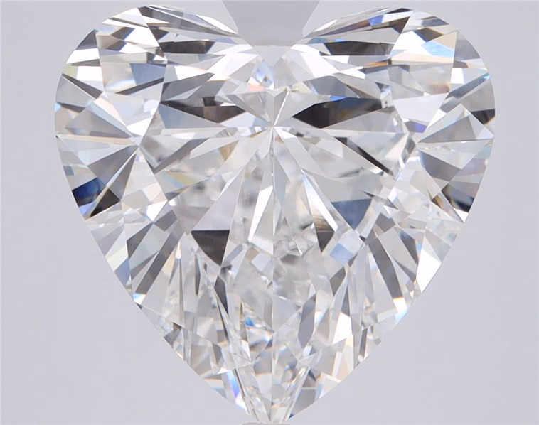 1.91ct Heart Cut Lab-Grown Diamond, 7.79mm ID, D Color, VVS2 Clarity