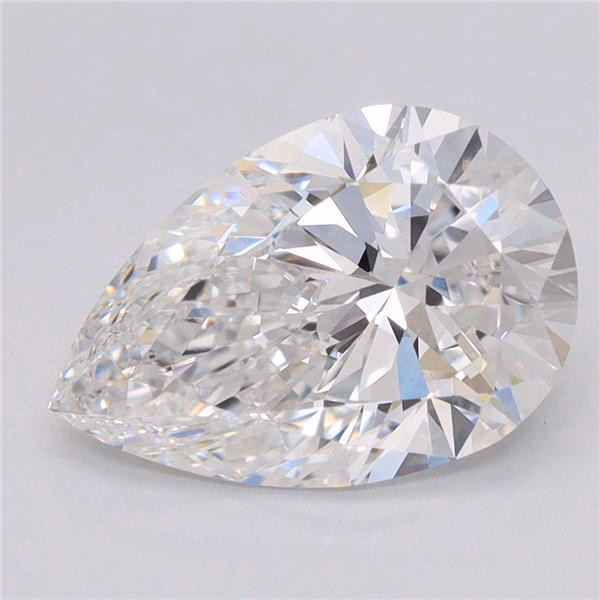 3.21ct Pear lab-grown diamond