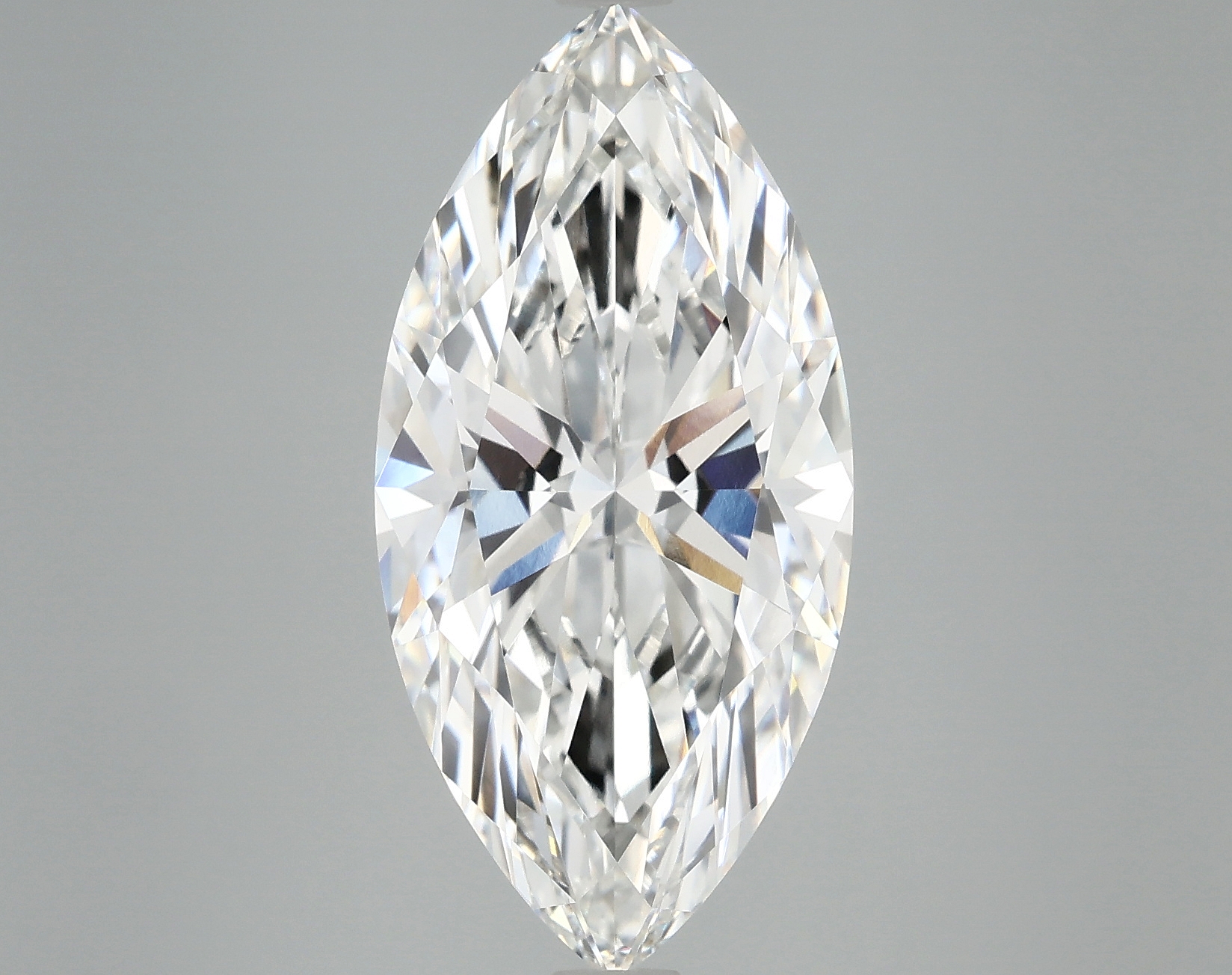 6.2ct lab-grown marquise diamond, F color, VVS2 clarity, 19.37 x 9.41 x 5.94 mm