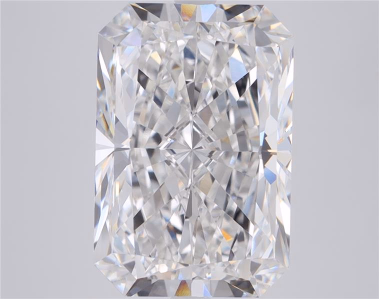 4.02ct Radiant cut lab diamond, D color, VVS1 clarity, 11.29mm ID