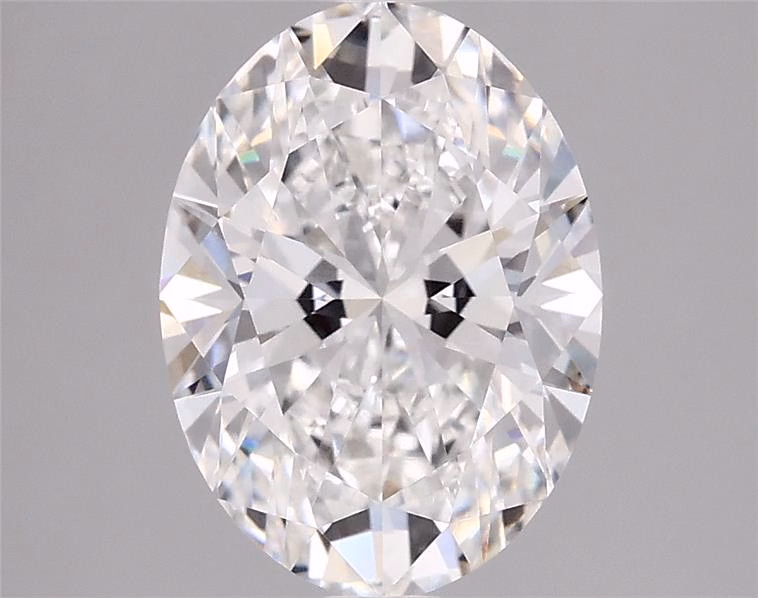 1.59ct Oval Lab-Grown Diamond, E/VVS1, 9.37mm ID