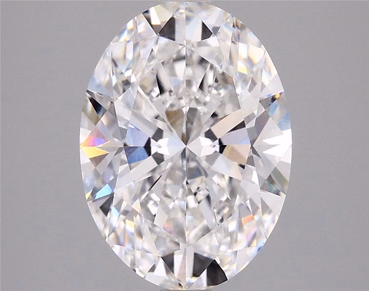 3.41ct Oval Lab-Grown Diamond, F/VS1, 11.98mm ID