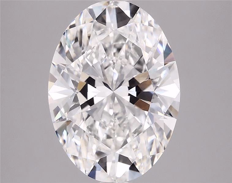 3.67ct Oval Lab-Grown Diamond, F/VVS2, 11.96mm ID
