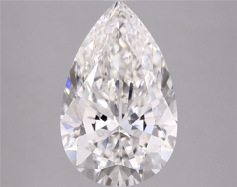 1.43ct Pear Cut Lab-Grown Diamond, F/VVS1, 9.72mm ID