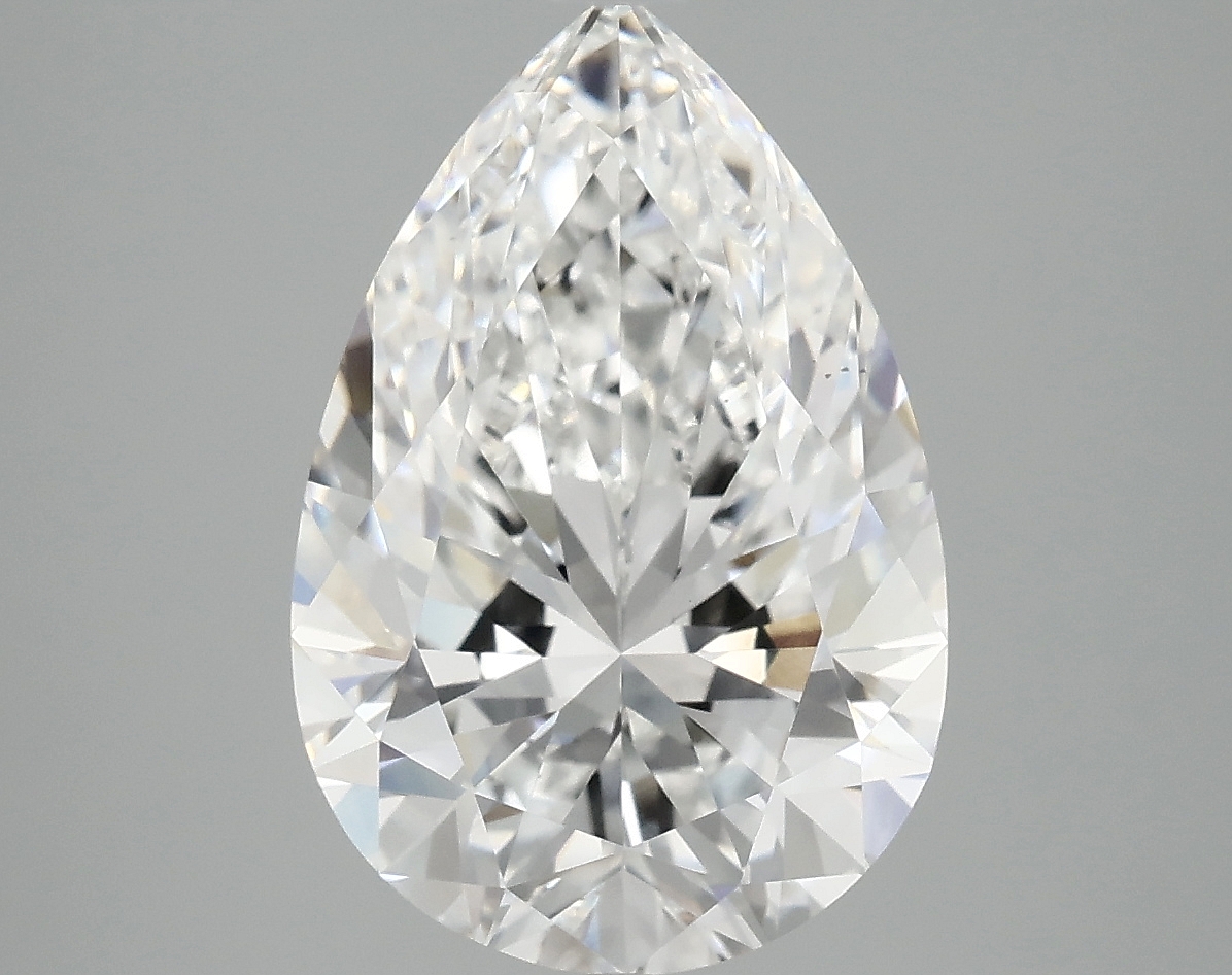 4.55ct Pear Cut Lab-Grown Diamond, E/VS2, 13.90mm ID