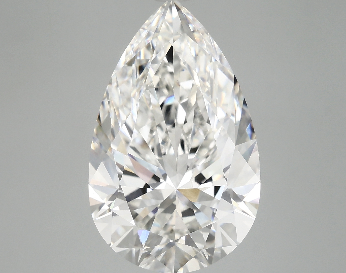 6.61ct Pear Cut Lab-Grown Diamond, F/VS2, 16.57mm
