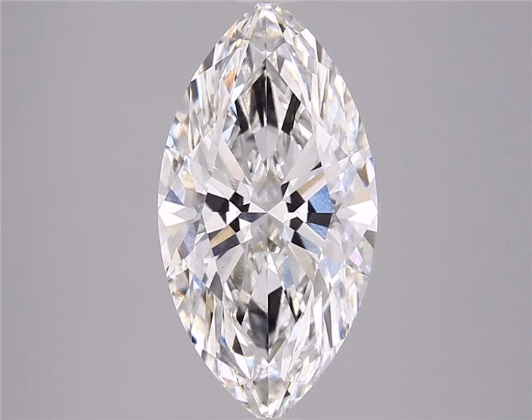 1.4ct lab-grown marquise diamond, F color, VS1 clarity, 11.02 x 5.87 x 3.78mm