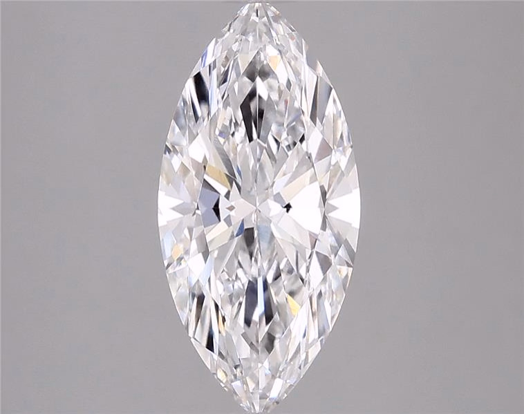 1.46ct lab-grown marquise diamond, F color, VS1 clarity, 11.64 x 5.90 x 3.75 mm measurements.