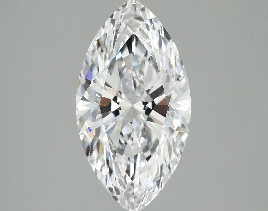 2.13ct lab-grown marquise diamond, D color, VS2 clarity, measurements 12.81 x 6.75 x 4.33 mm.