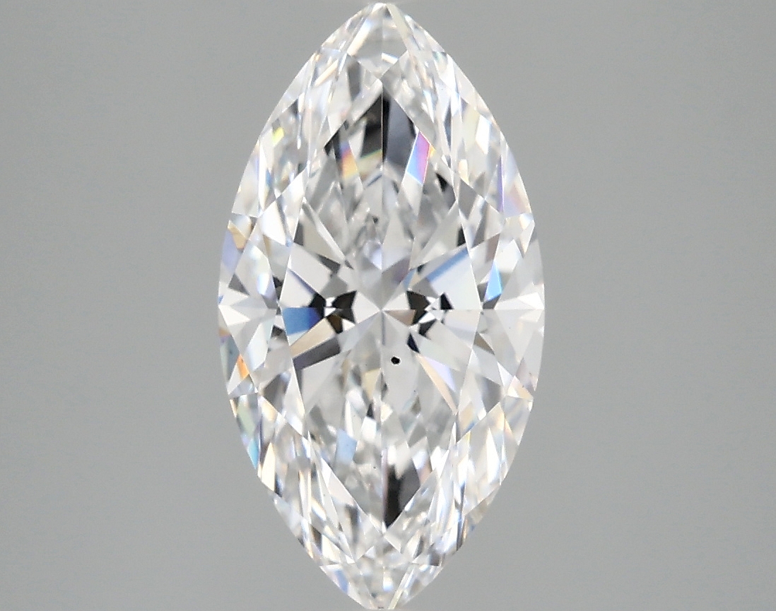 2.32ct Marquise lab-grown diamond, D color, VS2 clarity, measurements: 13.08 x 6.86 x 4.40 mm