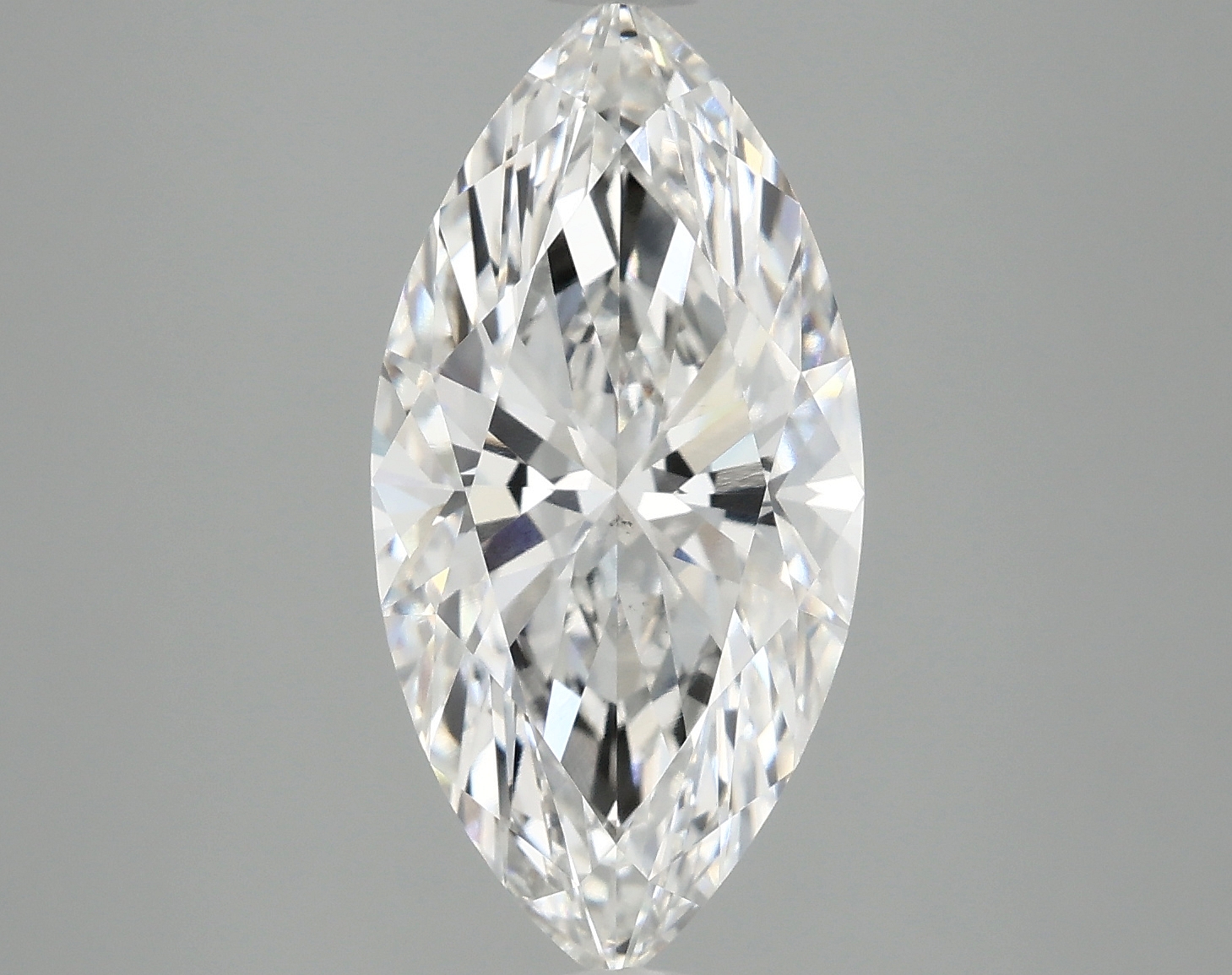 3.45ct lab-grown marquise diamond with E/VS2 grade and IGI certification