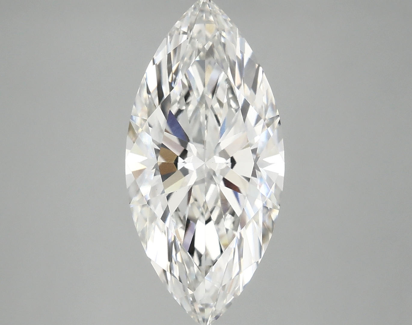 3.64ct marquise cut lab-grown diamond, F color, VS2 clarity, IGI certified
